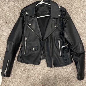 Black leather jacket from Nordstrom size M